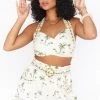 Show Me Your Mumu Clara Crop Top ~ Ocean Drive Palm