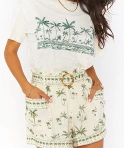 Show Me Your Mumu New Mu Disilvio Shorts ~ Ocean Drive Palm