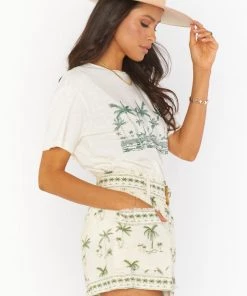 Show Me Your Mumu New Mu Disilvio Shorts ~ Ocean Drive Palm
