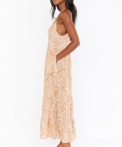 Show Me Your Mumu Caroline Maxi Dress ~ Sandy Cheetah