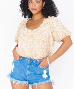 Show Me Your Mumu New Mu Kirby Top ~ Stevies Paisley