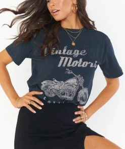 Show Me Your Mumu Tyra Mini Skirt ~ Black Linen