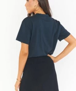 Show Me Your Mumu Tyra Mini Skirt ~ Black Linen