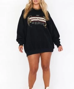 Show Me Your Mumu Stanley Sweatshirt ~ Tiger Graphic 12 Show Me Your Mumu Stanley Sweatshirt ~ Tiger Graphic