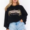 Show Me Your Mumu Stanley Sweatshirt ~ Tiger Graphic 2 Show Me Your Mumu Stanley Sweatshirt ~ Tiger Graphic