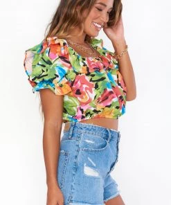Show Me Your Mumu Jessie Top ~ Mimosa Blooms