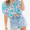 Show Me Your Mumu Leslie Top ~ Violets Garden