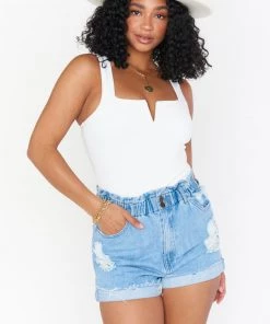 Show Me Your Mumu New Mu Emilia Shorts ~ Shorebreak