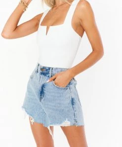 Show Me Your Mumu Arlo Bodysuit ~ Bone Stretch