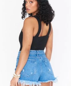 Show Me Your Mumu New Mu Arlo Bodysuit ~ Black Stretch 8 Show Me Your Mumu New Mu Arlo Bodysuit ~ Black Stretch