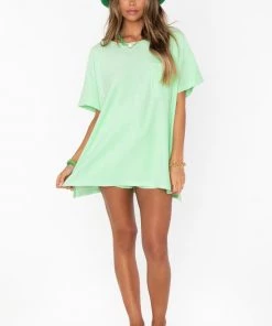 Show Me Your Mumu Easy Livin Set ~ Green Melon Terry