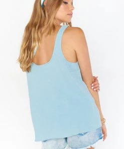 Show Me Your Mumu Tops Morning Glory Tank ~ Blue Sea 10 Show Me Your Mumu Tops Morning Glory Tank ~ Blue Sea