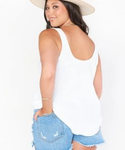 Show Me Your Mumu Morning Glory Tank ~ White Gauze 8 Show Me Your Mumu Morning Glory Tank ~ White Gauze