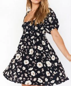 Show Me Your Mumu Smitten Babydoll Dress ~ Midnight Magnolias New Mu