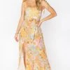 Show Me Your Mumu Claire Midi Dress ~ Groovy Blooms New Mu 1 Show Me Your Mumu Claire Midi Dress ~ Groovy Blooms New Mu