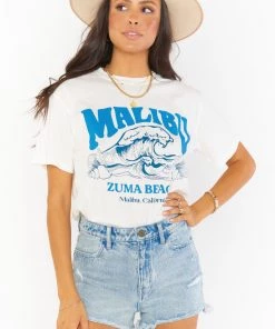 Show Me Your Mumu Travis Tee ~ Malibu Beach Graphic New Mu