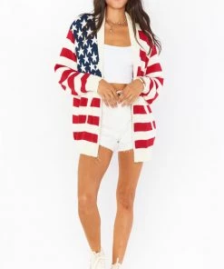 Show Me Your Mumu Zippy Cardigan ~ America Knit