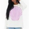 Show Me Your Mumu New Mu Lost At Sea Sweater ~ Seashell Knit