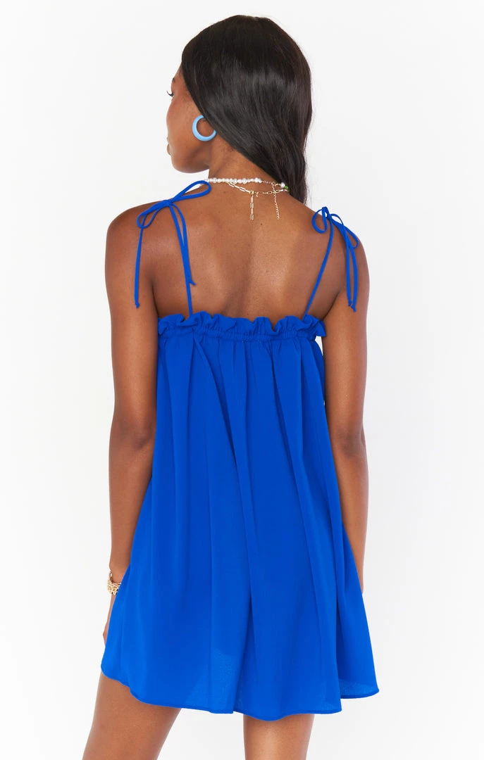 Show Me Your Mumu Angel Mini Dress ~ Bright Blue 7 Show Me Your Mumu Angel Mini Dress ~ Bright Blue