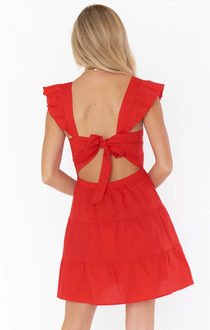 Show Me Your Mumu Lovely Mini Dress ~ Cherry Poplin Dresses 5 Show Me Your Mumu Lovely Mini Dress ~ Cherry Poplin Dresses