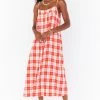 Show Me Your Mumu New Mu Oasis Midi Dress ~ Picnic Plaid 2 Show Me Your Mumu New Mu Oasis Midi Dress ~ Picnic Plaid