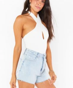 Show Me Your Mumu Jasmine Bodysuit ~ Bone Stretch New Mu 9 Show Me Your Mumu Jasmine Bodysuit ~ Bone Stretch New Mu