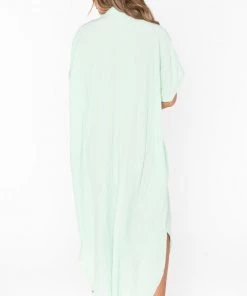 Show Me Your Mumu Buoy Button Down Dress ~ Green Melon New Mu 9 Show Me Your Mumu Buoy Button Down Dress ~ Green Melon New Mu
