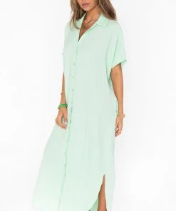 Show Me Your Mumu Buoy Button Down Dress ~ Green Melon New Mu 8 Show Me Your Mumu Buoy Button Down Dress ~ Green Melon New Mu