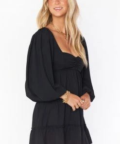 Show Me Your Mumu Mandi Mini Dress ~ Black