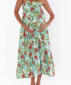 Show Me Your Mumu New Mu Melody Maxi Skirt ~ Spicy Peppers