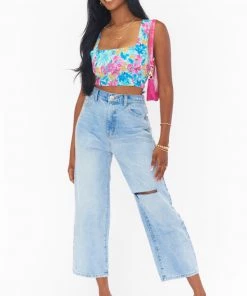 Show Me Your Mumu Myrna Crop Top ~ Garden Girls New Mu