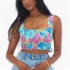 Show Me Your Mumu Myrna Crop Top ~ Garden Girls New Mu