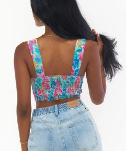 Show Me Your Mumu Myrna Crop Top ~ Garden Girls New Mu