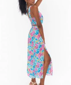 Show Me Your Mumu New Mu Maya Midi Skirt ~ Garden Girls