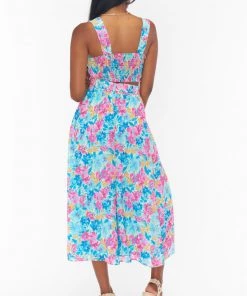 Show Me Your Mumu New Mu Maya Midi Skirt ~ Garden Girls