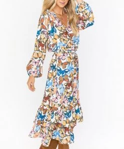 Show Me Your Mumu New Mu Cait Midi Dress ~ Baileys Butterflies