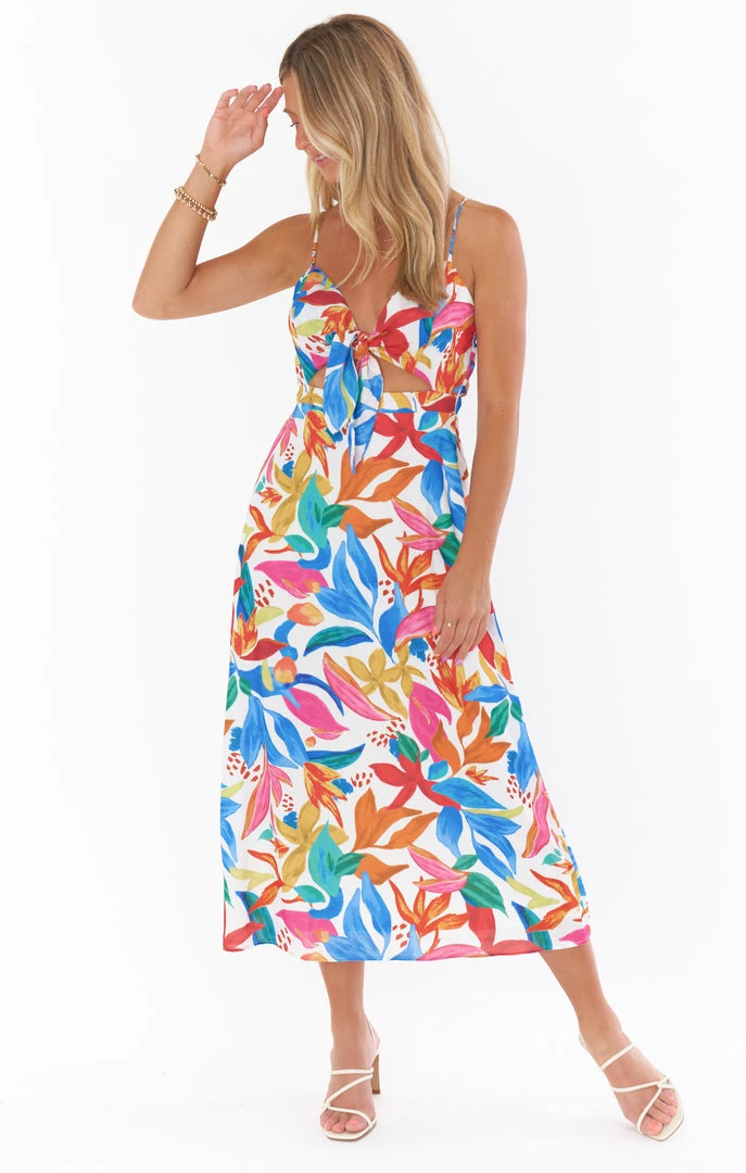 Show Me Your Mumu Moby Tie Maxi ~ Bright Blooms 3 Show Me Your Mumu Moby Tie Maxi ~ Bright Blooms