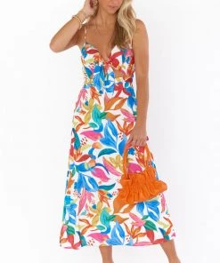 Show Me Your Mumu Moby Tie Maxi ~ Bright Blooms 9 Show Me Your Mumu Moby Tie Maxi ~ Bright Blooms