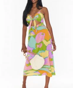 Show Me Your Mumu Moby Tie Maxi ~ Summer Sorbet