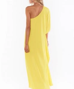 Show Me Your Mumu Tropez Maxi ~ Sunshine Yellow Crisp