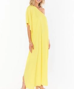 Show Me Your Mumu Tropez Maxi ~ Sunshine Yellow Crisp
