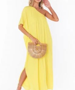 Show Me Your Mumu Tropez Maxi ~ Sunshine Yellow Crisp