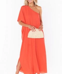 Show Me Your Mumu New Mu Tropez Maxi ~ Bright Red