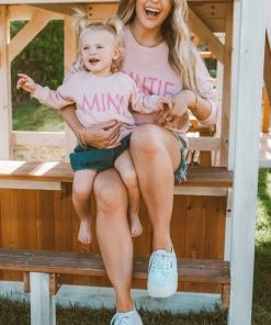 Show Me Your Mumu Coulter Sweatshirt ~ Pink Auntie Graphic