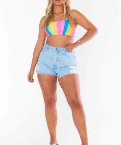 Show Me Your Mumu Kyla Top ~ Neon Sunrise New Mu