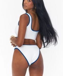 Show Me Your Mumu Monterey Bottom ~ White Rib Colorblock New Mu 17 Show Me Your Mumu Monterey Bottom ~ White Rib Colorblock New Mu