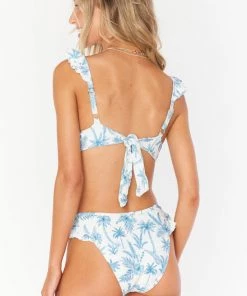 Show Me Your Mumu Boat Bottom ~ Blue Lagoon Palm Rib