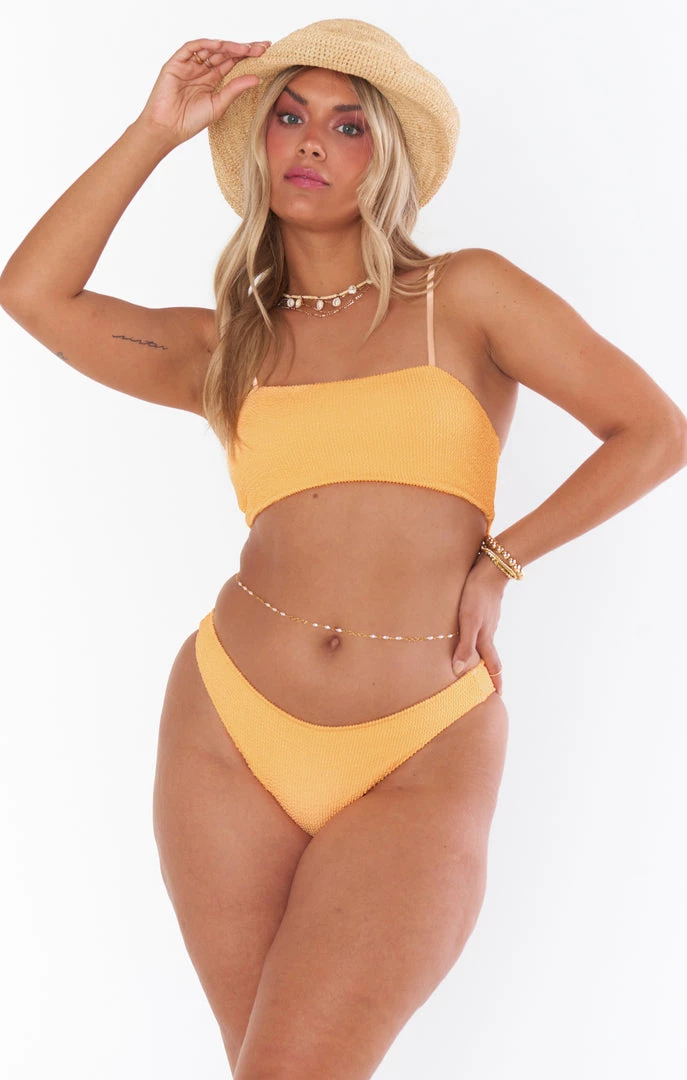 Show Me Your Mumu Silvana Bottom ~ Cantaloupe Scrunch 4 Show Me Your Mumu Silvana Bottom ~ Cantaloupe Scrunch