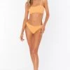 Show Me Your Mumu Silvana Bottom ~ Cantaloupe Scrunch