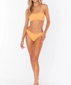 Show Me Your Mumu Silvana Bottom ~ Cantaloupe Scrunch